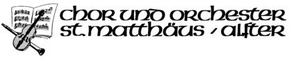 Logo Chor und Orchester St. Matthäus Alfter